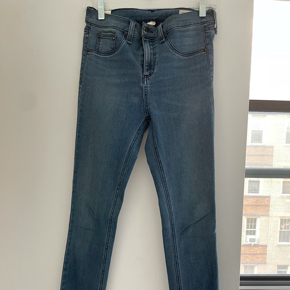 Rag and Bone High Rise Jeggings size 26
